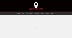 Desktop Screenshot of kleistro.com