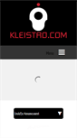 Mobile Screenshot of kleistro.com